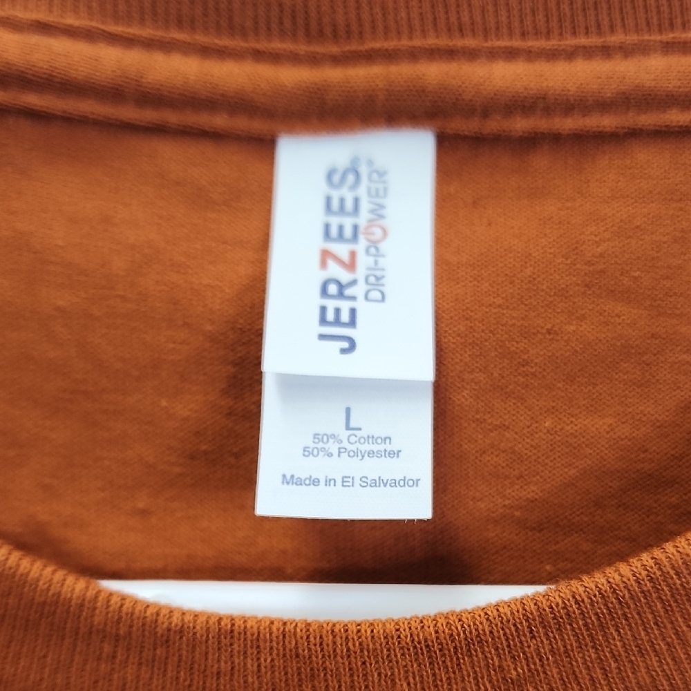 Jerzees Burnt Orange Statement Tee - image 2